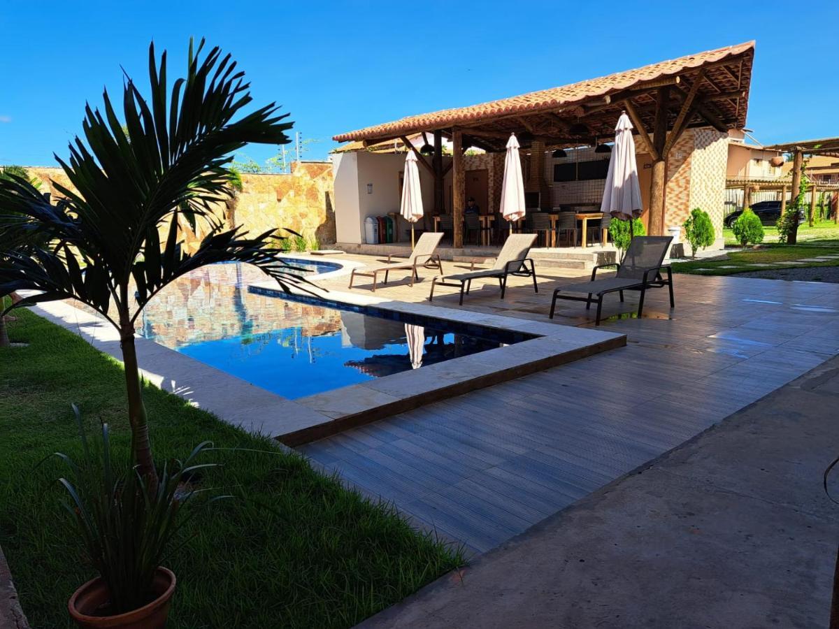 Acolhedor Apto Condominio Villamares Luis Correia Bagian luar foto